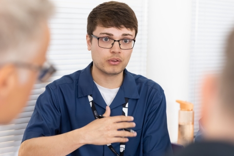 Degree Apprentice student