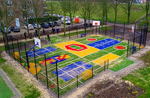 The PLAYCE activity space in Almere, the Netherlands