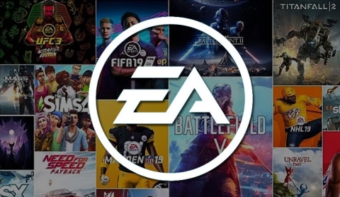 EA Games logo with games