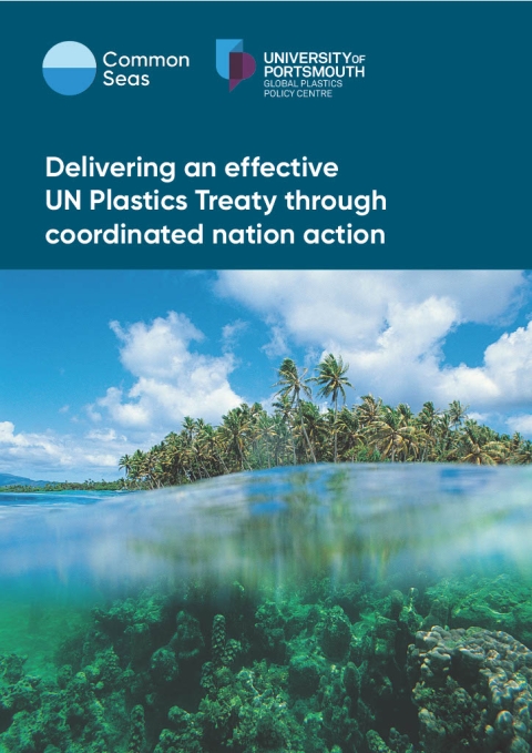  Delivering an effective Global Plastics Treaty through coordinated national action - Report cover