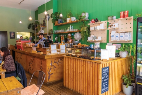 The inside of Southsea Coffee