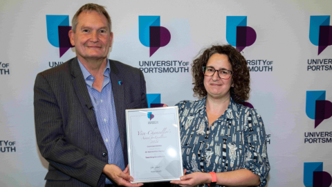 Graham Galbraith and Dr Samantha Penny
