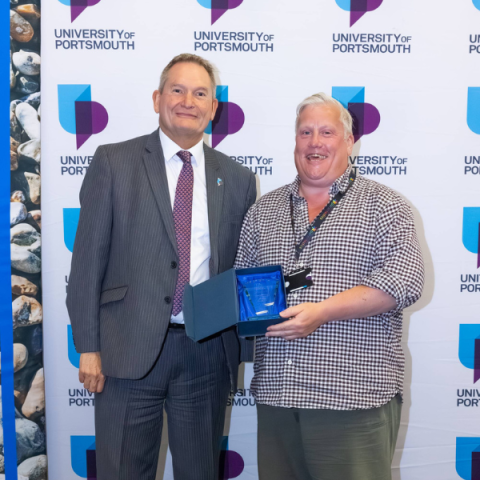 Rob Isherwood - Vice Chancellor’s Award for Outstanding Contribution to the Local Community