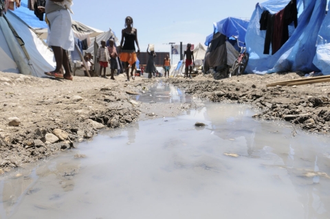 Haiti earthquake Cholera 2010