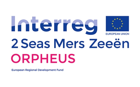 Orpheus and the European Regional Development fund logo