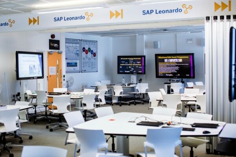 Room view of the SAP next generation lab