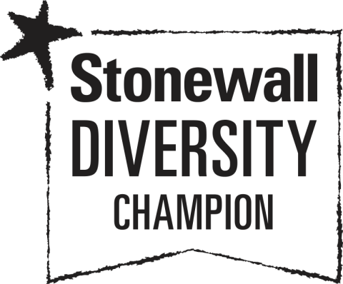 Stonewall Diversity Champion Logo - NOT FOR GENERAL USE