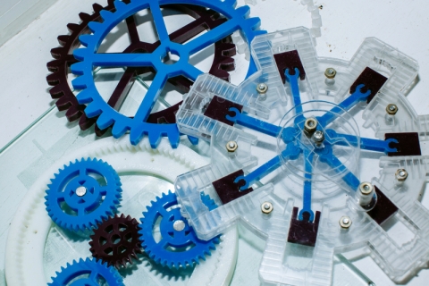 3d printed gears, Technology Facilities; 31st May 2019