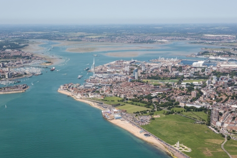 Aerial Photograph of Portsmouth