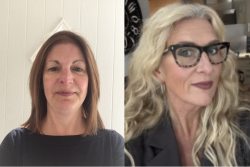 Image of Karen Bingham (left) and Lisa Rhodes (right)