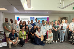Participants and panel gathered for the Women in Risk and Security conference