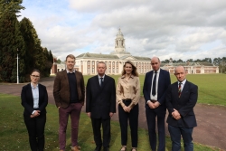 Members of the Portsmouth Military Education Team at RAF College Cranwell