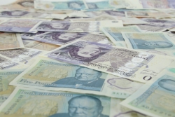 Picture of British money