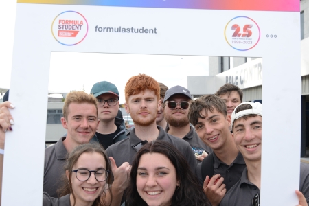 Jack O'Connor and the Formula Student team