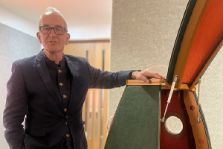 Kevin McCloud MBE, Co-curator of Barkitecture