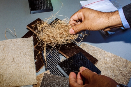 Flax used as alternative manufacturing material