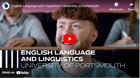 Thumbnail for BA English Language and Linguistics video