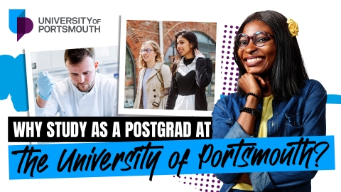 Why study as a postgrad at Portsmouth